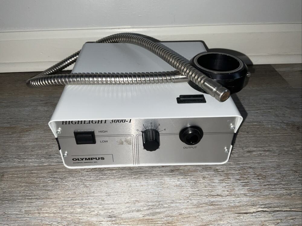 OLYMPUS HIGHLIGHT 3000 -1 Fiber Optic Light Source Illuminator NCL 150 FOR PARTS